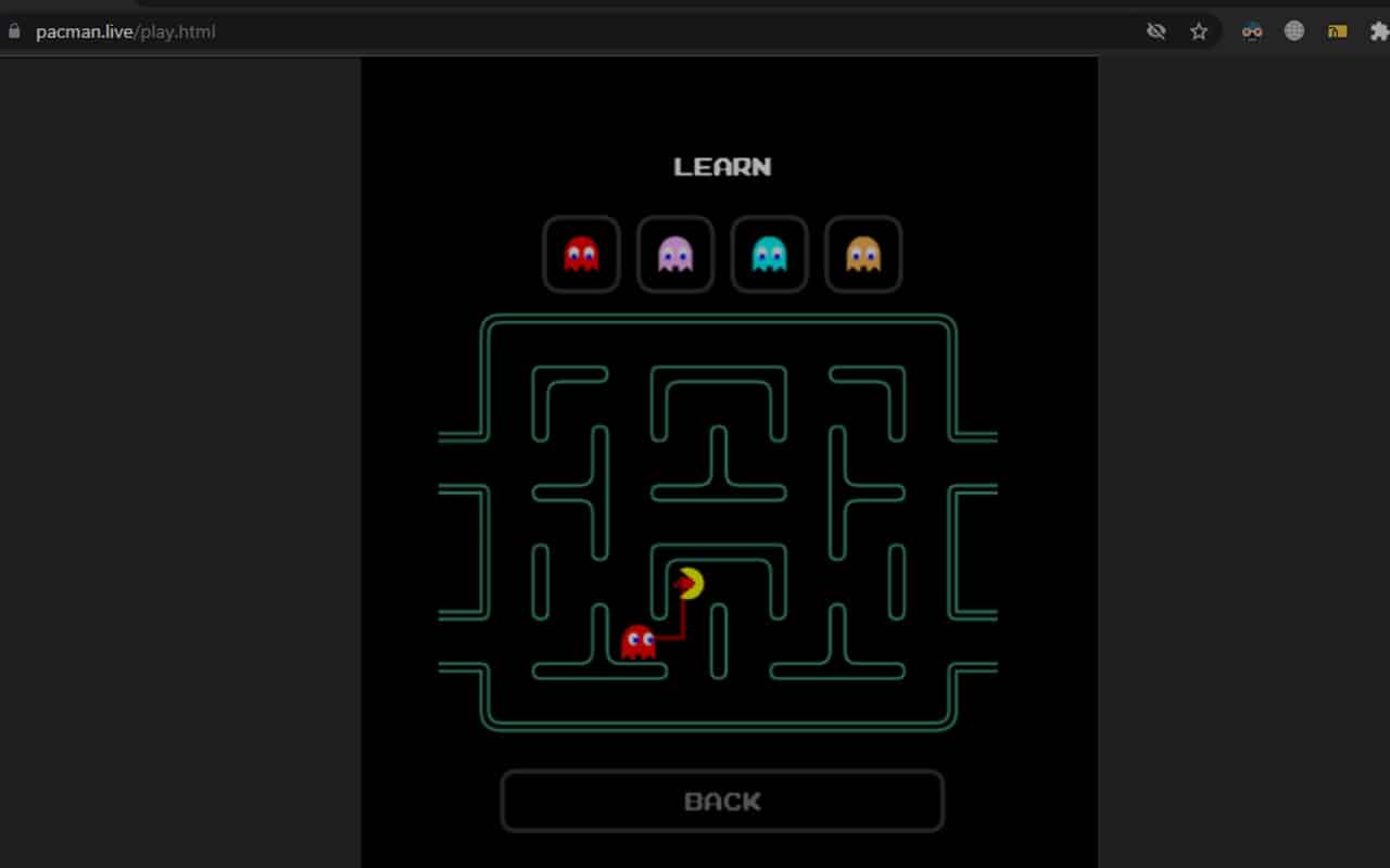 Pacman in Play Pacman Online